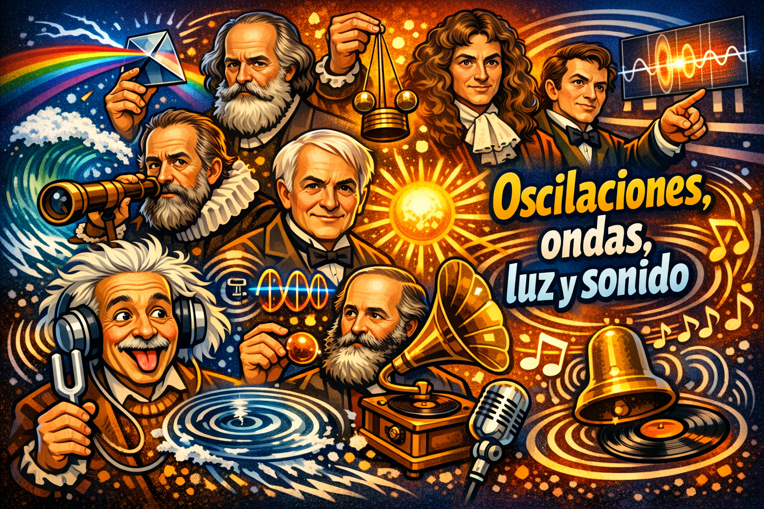 FÍSICA IV OSCILACIONES Y ONDAS LUZ Y OPTICA - GRUPO 1