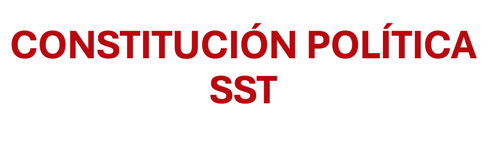 CONSTITUCIÓN POLÍTICA - GRUPO 2