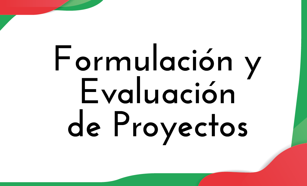 FORMULACIÓN Y EVALUACIÓN DE  PROYECTOS