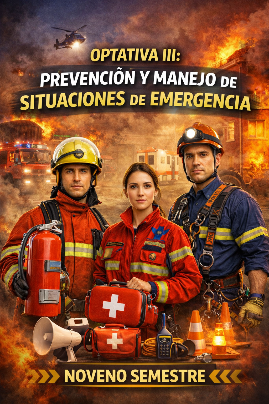 OPTATIVA III: PREVENCION Y MANEJO DE SITUACIONES DE EMERGENCIA - GRUPO 1