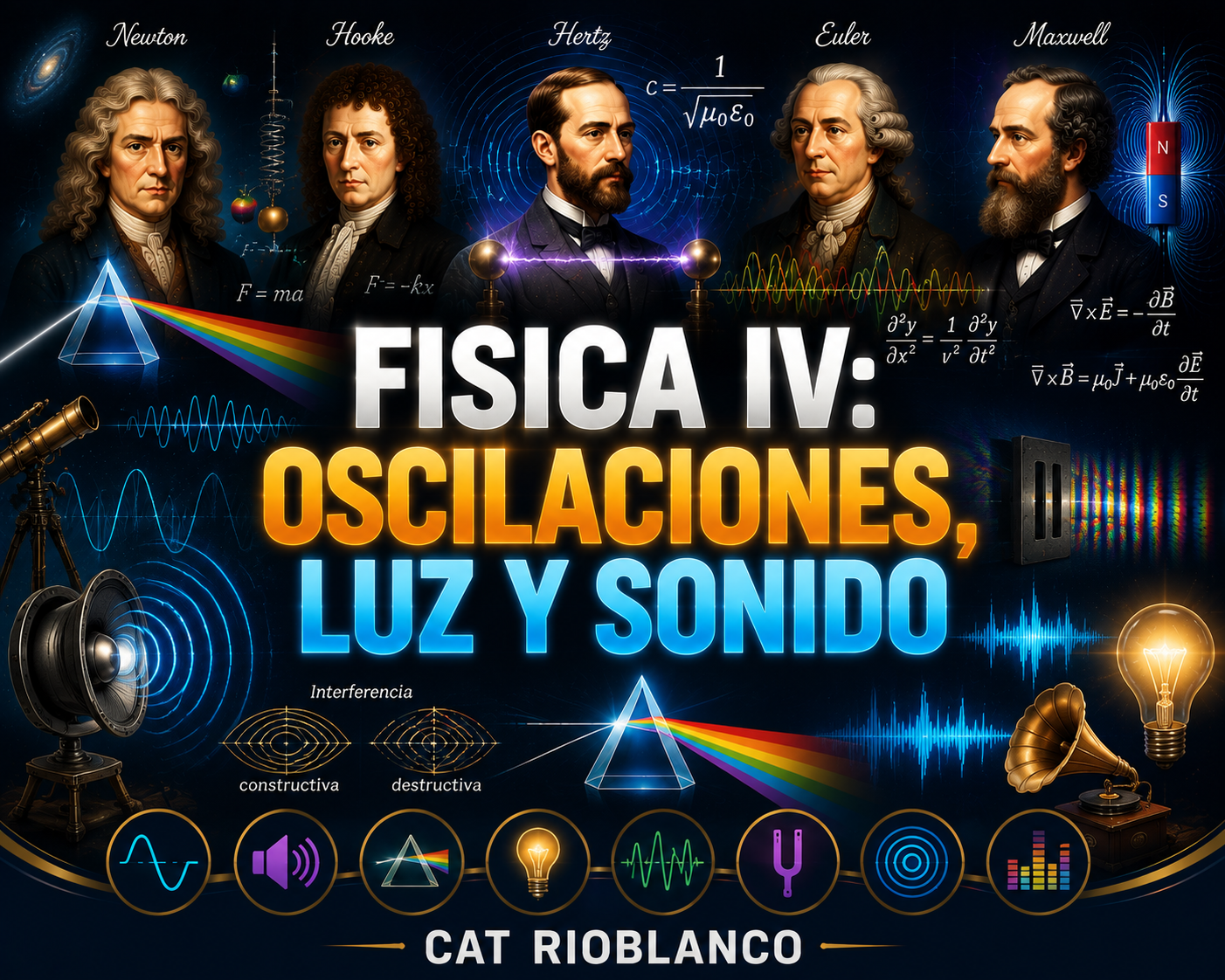FÍSICA IV OSCILACIONES Y ONDAS LUZ Y OPTICA - GRUPO 1