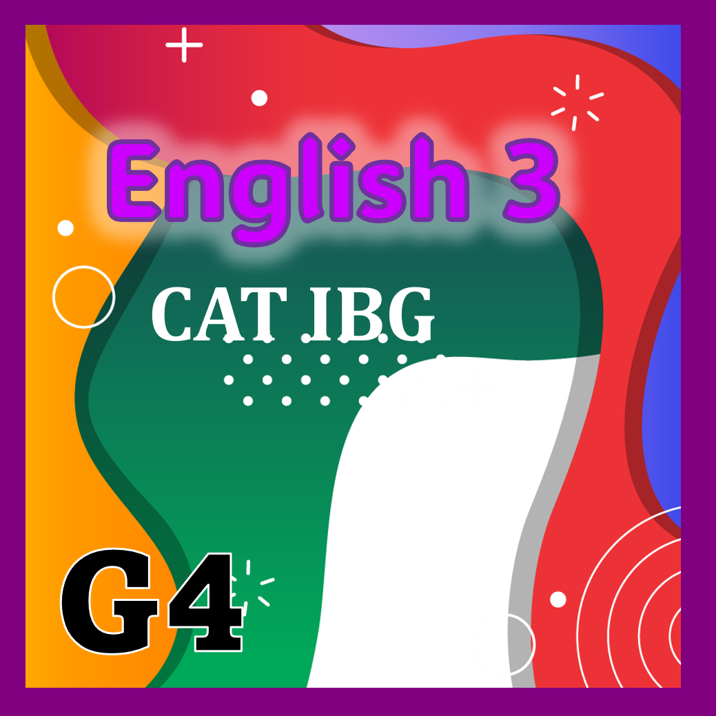 INGLÉS III - GRUPO 4